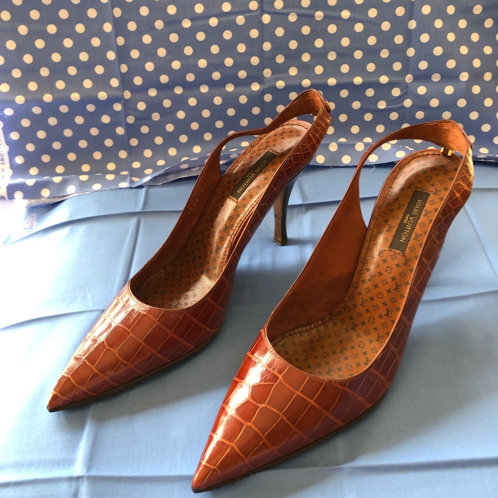 👠Stunning Louis Vuitton Alligator Shoes HostPick - Picture 8 of 8